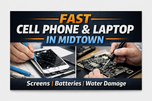 Midtown Manhattan's Guide to Fast Cell Phone and Laptop Repair: Screen Replacement, Battery Fixes, and Getting Your Device Back to Life