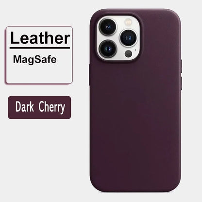 Leather Case with MagSafe for iPhone - QuickTech Phone Repairs!