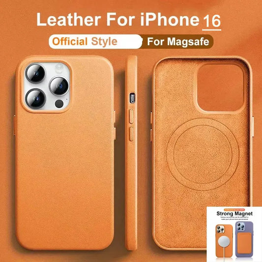 Leather Case with MagSafe for iPhone - QuickTech Phone Repairs!