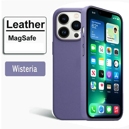 Leather Case with MagSafe for iPhone - QuickTech Phone Repairs!
